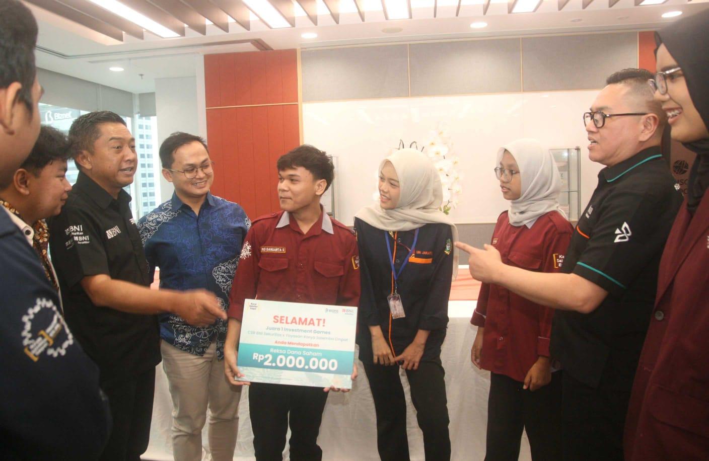 Bidik Investor Pemula, BNI Sekuritas Genjot Edukasi Pasar untuk Mahasiswa