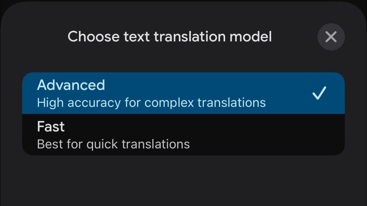 model Google Translate