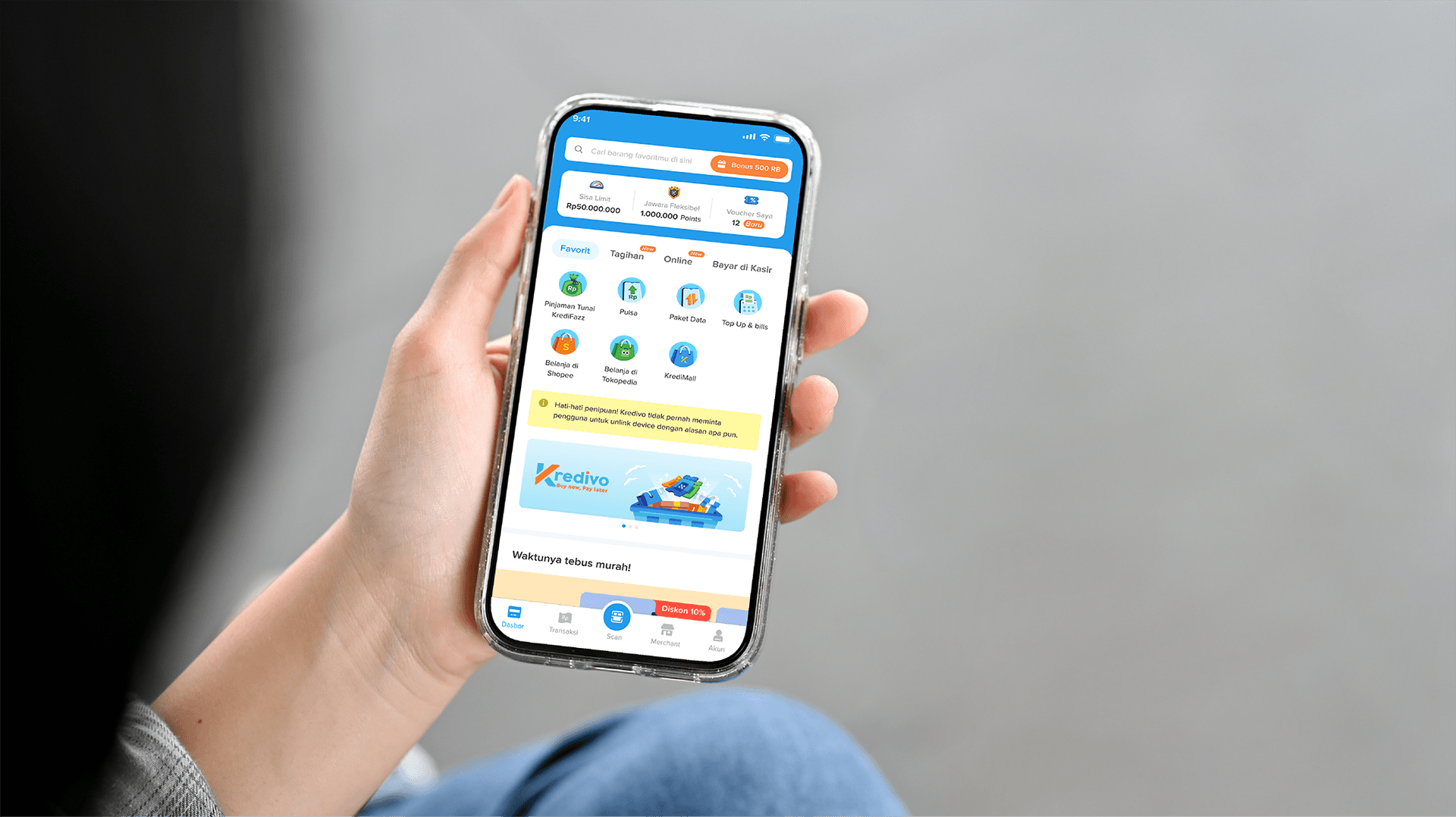 generasi tua kredivo