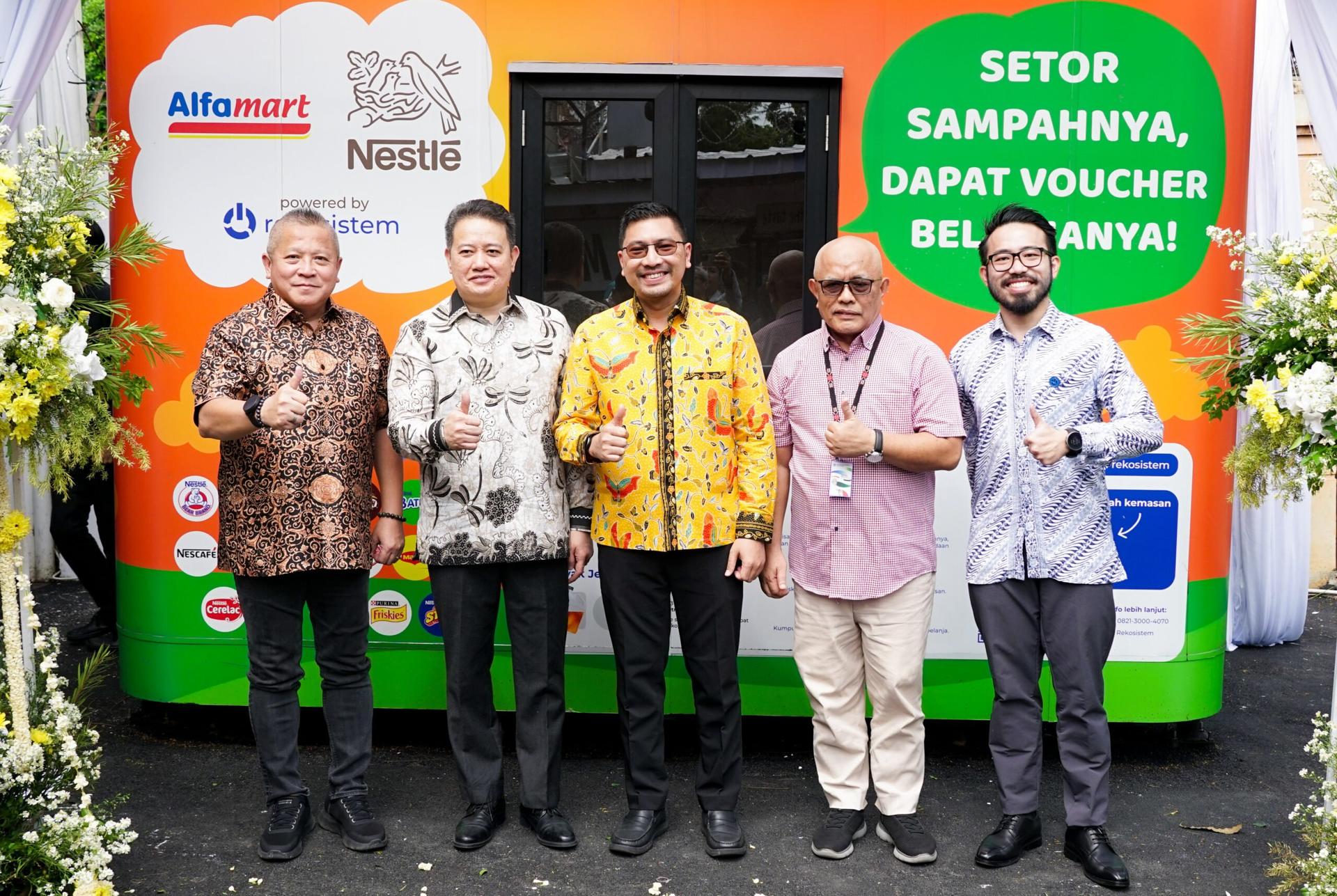 Nestlé Indonesia Perluas Waste Station ke Alfamart, Dorong Ekonomi Sirkular Setelah Serap 244 Ton Sampah