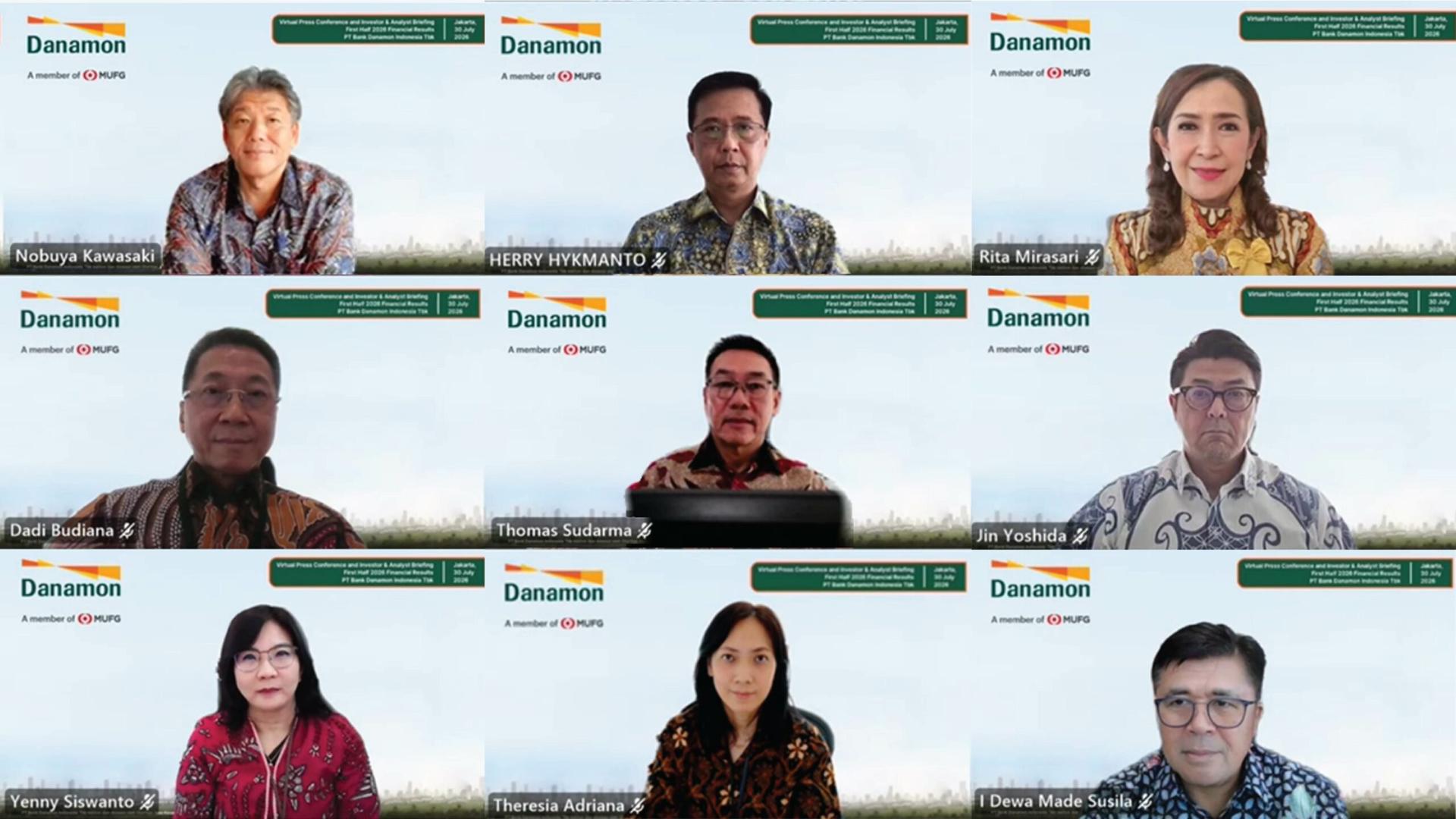 laba bersih danamon
