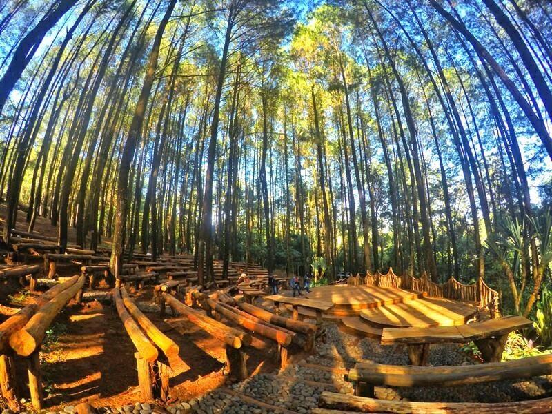 ilustrasi tempat pariwisata