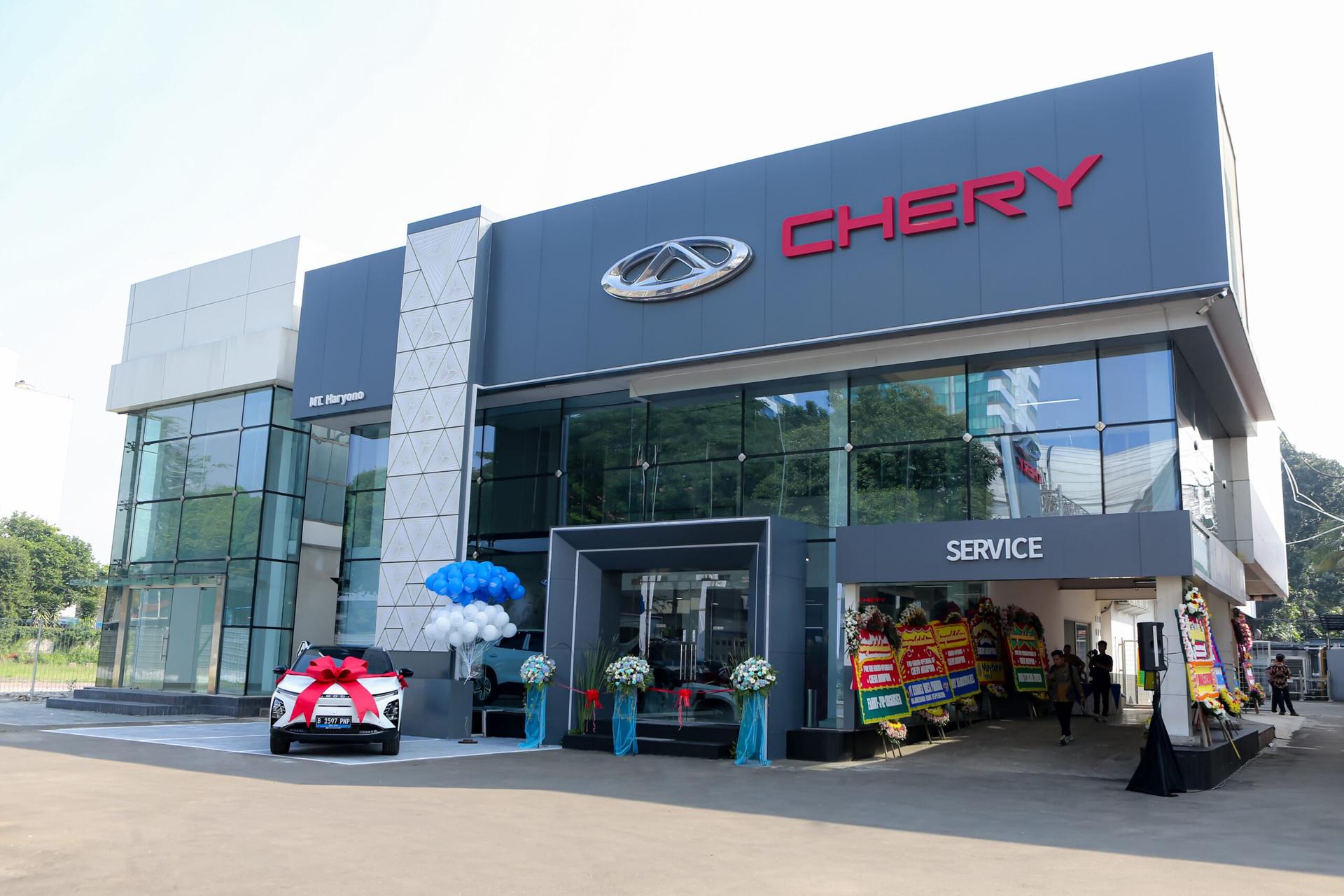 PT Chery Sales Indonesia (CSI) dan PT Antapura Elite Indonesia meresmikan diler terbaru mereka di kawasan MT Haryono, Jakarta Selatan