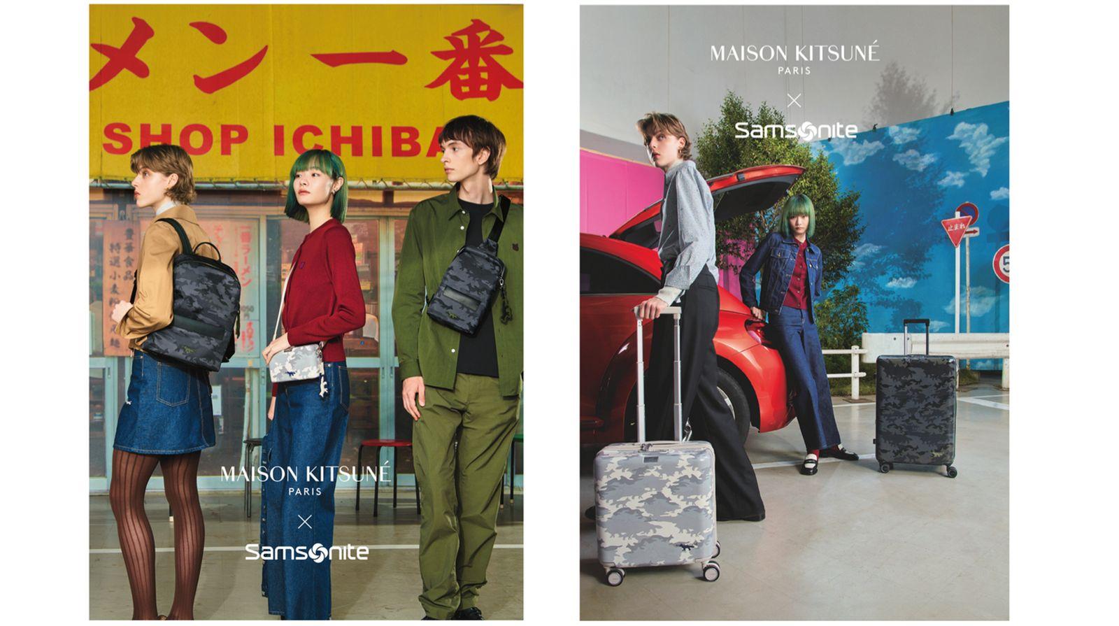 Maison Kitsuné x Samsonite