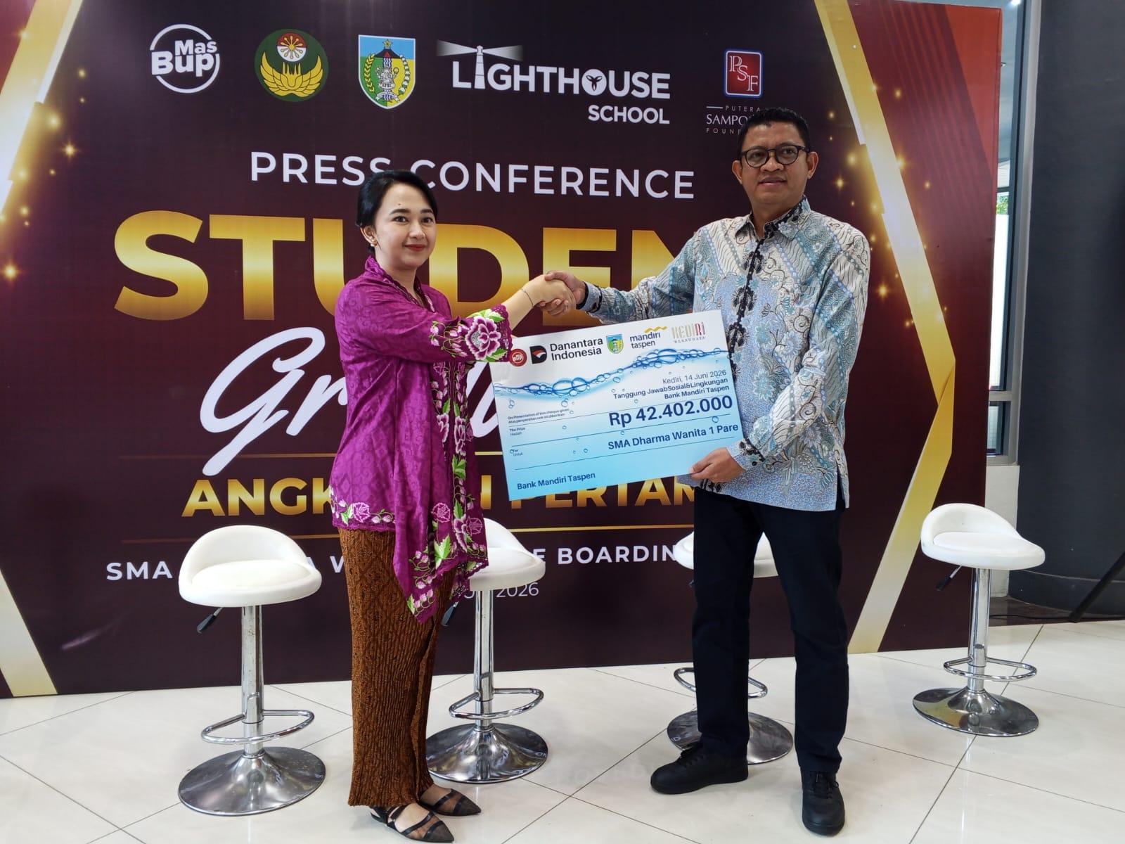 bank mandiri taspen air minum