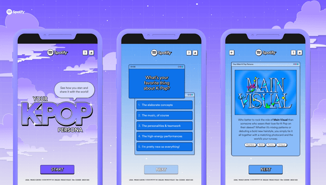 spotify your k-pop persona