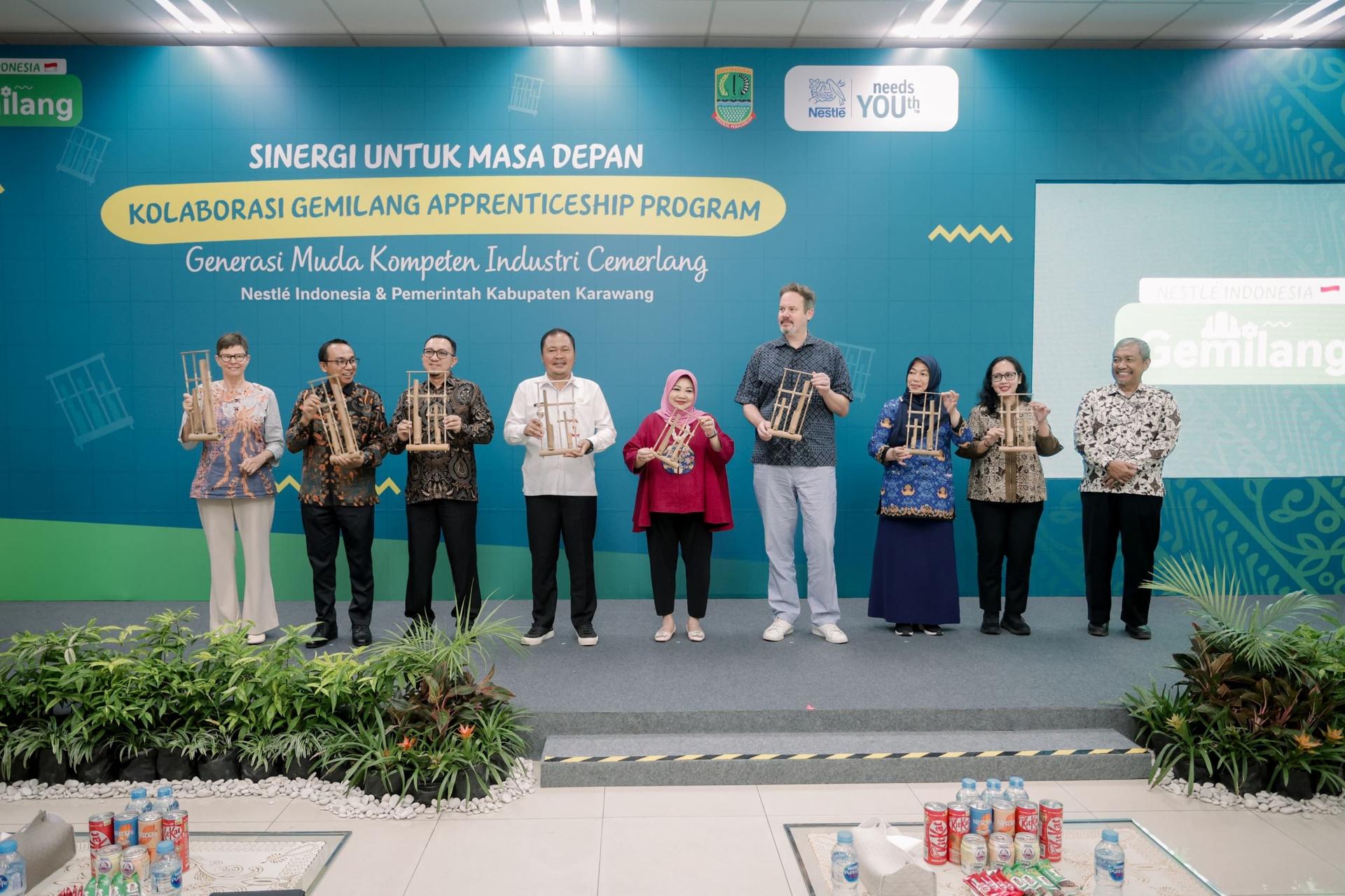 Nestlé Indonesia dan Pemkab Karawang Luncurkan Program GEMILANG untuk Cetak Talenta Siap Industri