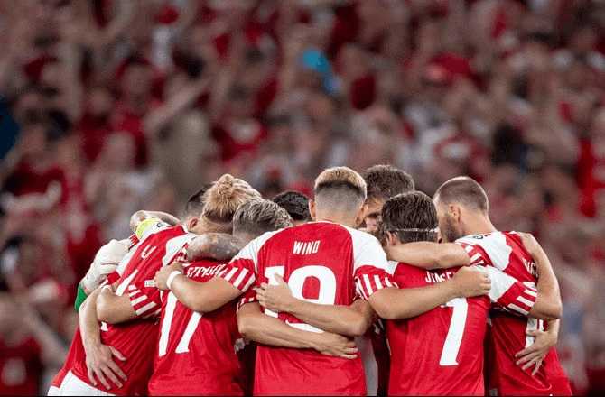 Denmark vs Kazakhstan 3-1, Denmark Amankan Posisi di Grup H