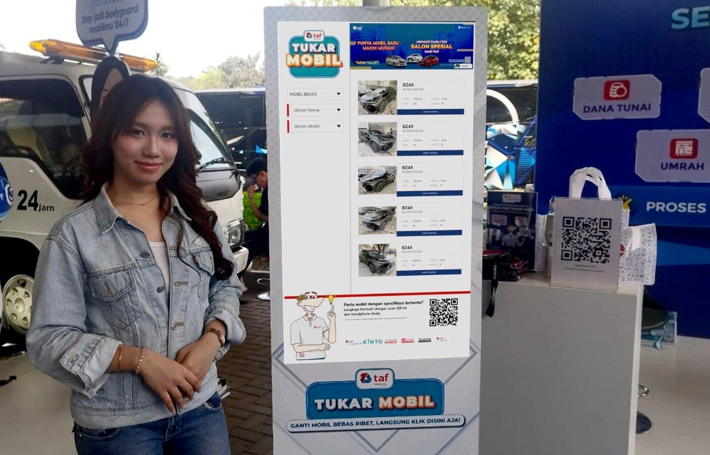 TAF Tukar Mobil Digital Signage