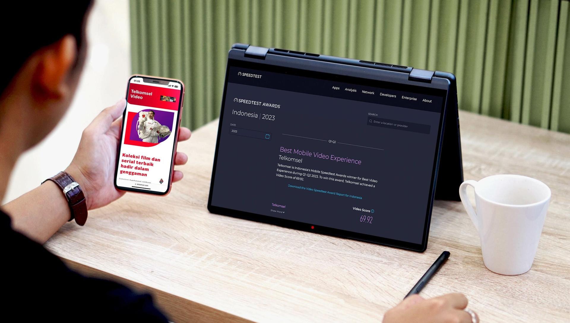 Jaga Performa, Telkomsel Diganjar Ookla Speedtest Awards