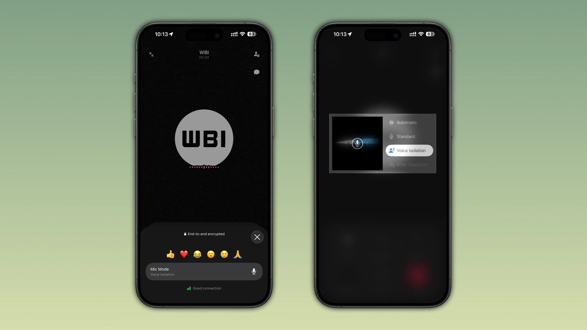 Mic Mode WhatsApp