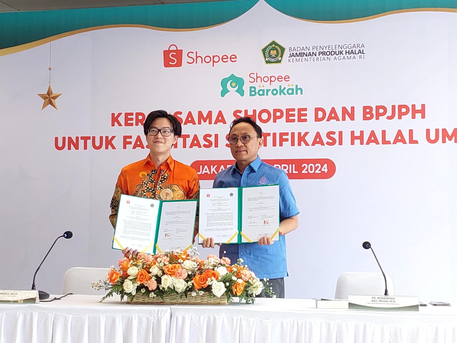 sertifikasi halal shopee