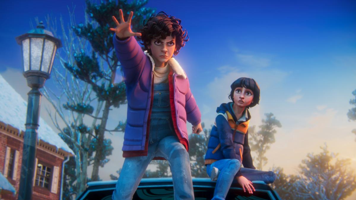 Animasi stranger things