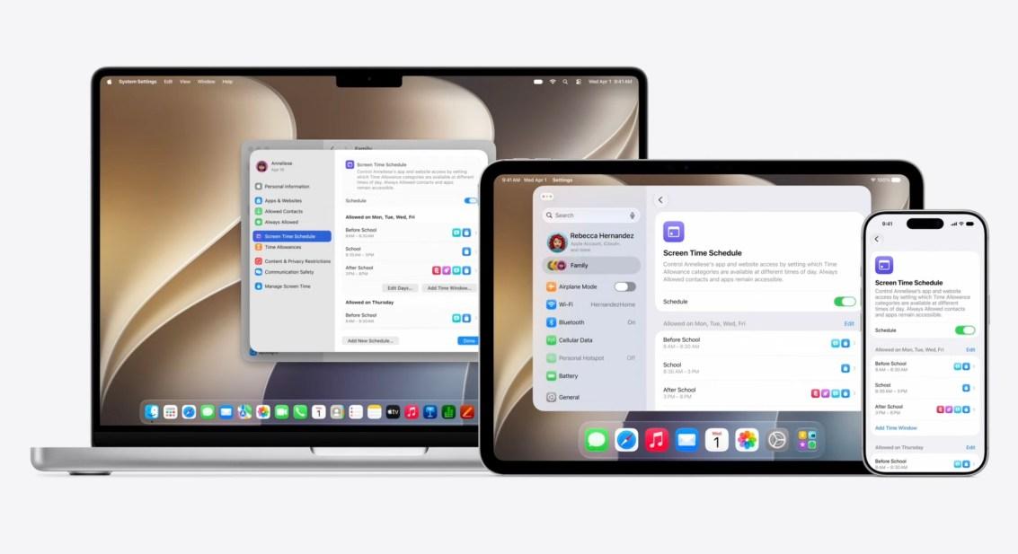 kontrol orang tua apple