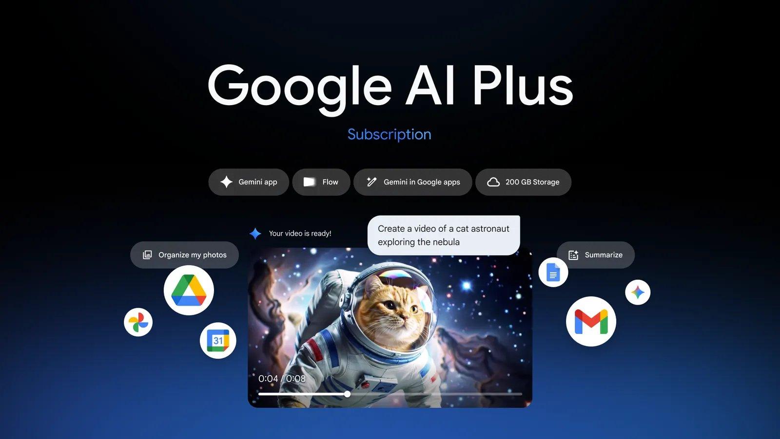 google ai plus