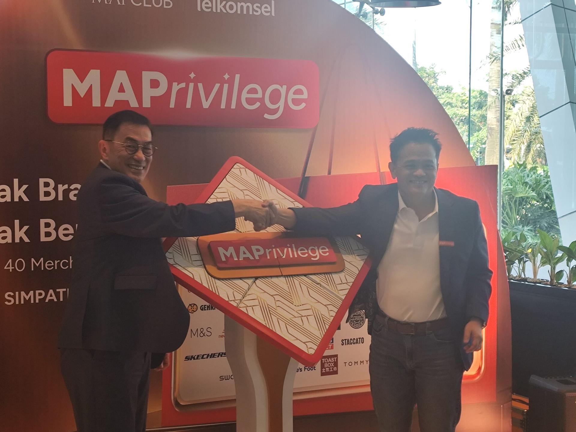 Telkomsel dan MAP Gabungkan Ekosistem Digital dan Ritel lewat MAPrivilege
