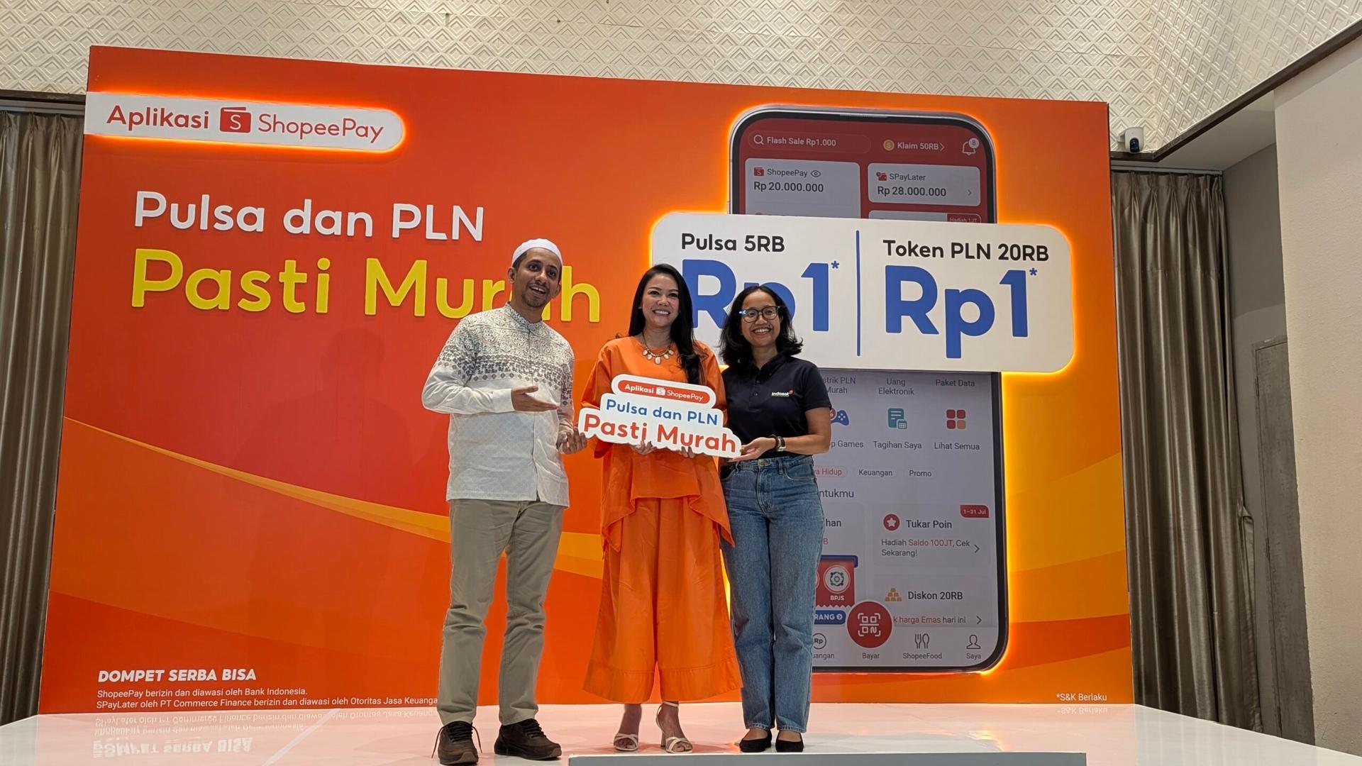 shopeepay pulsa pln