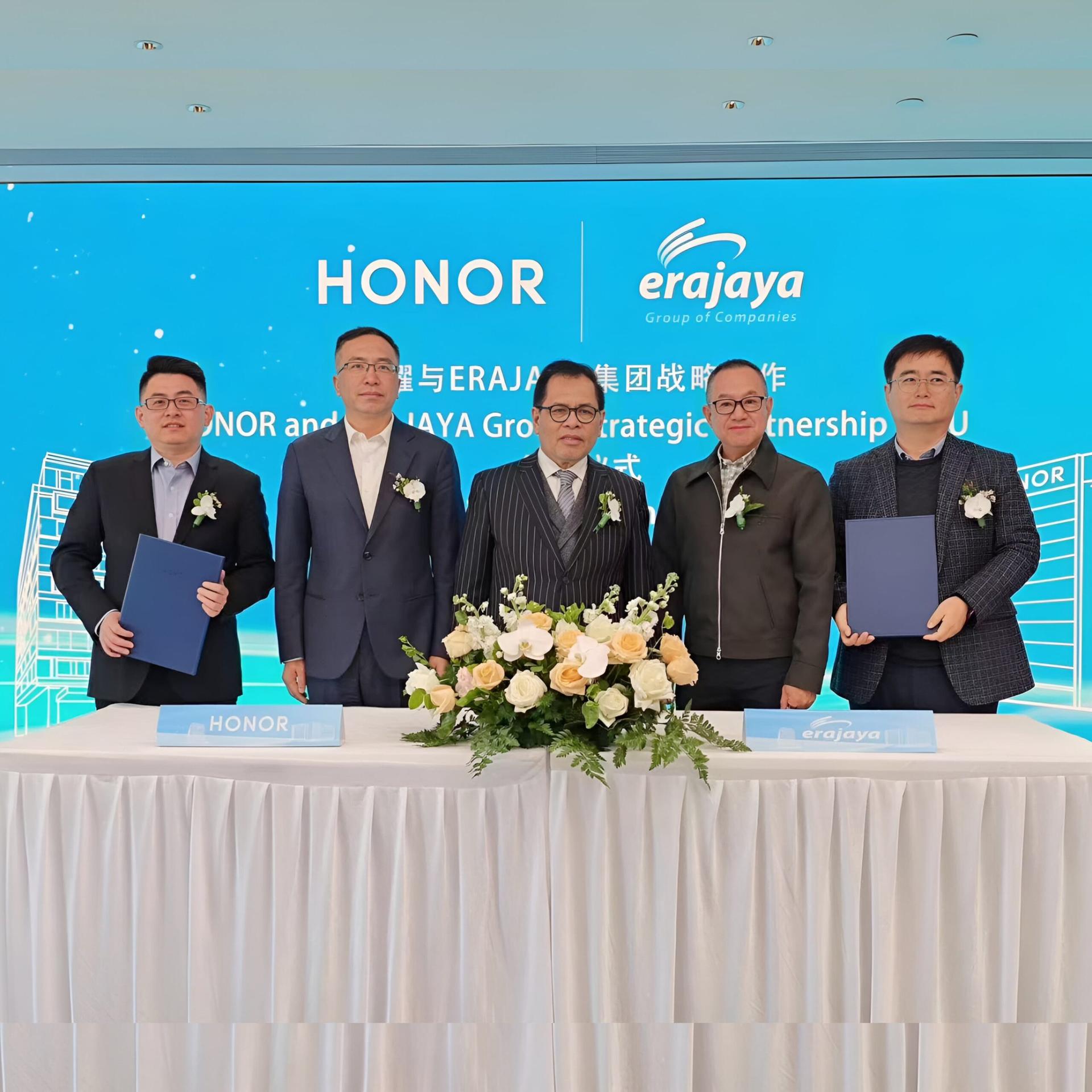 HONOR dan Erajaya Group Resmi Jalin Kemitraan Strategis