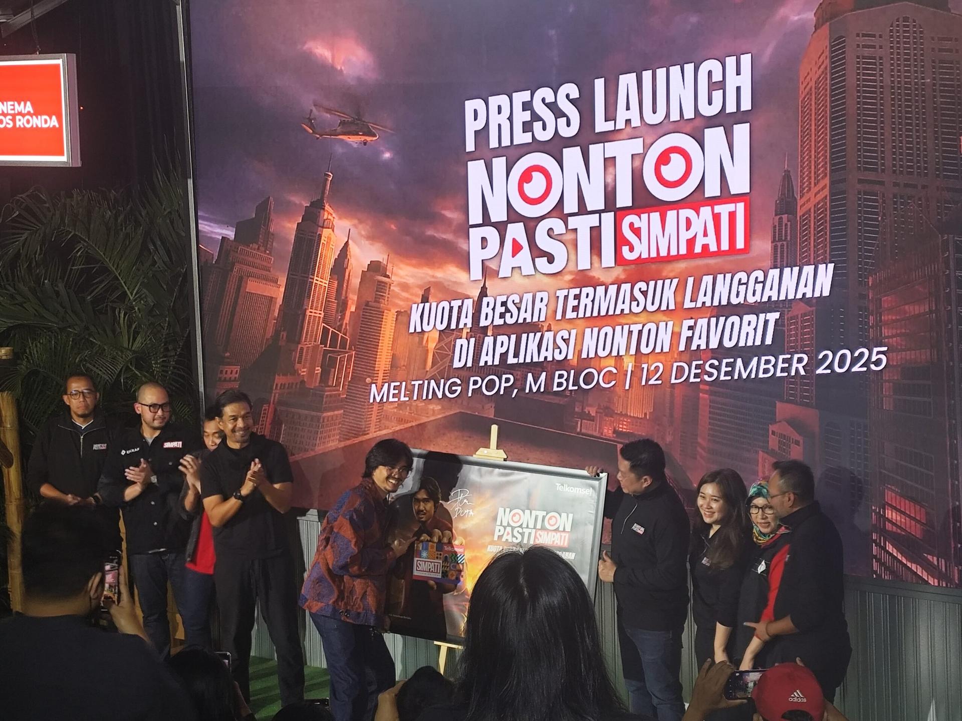 Telkomsel Luncurkan Program “Nonton Pasti SIMPATI” Sambut Libur Akhir Tahun