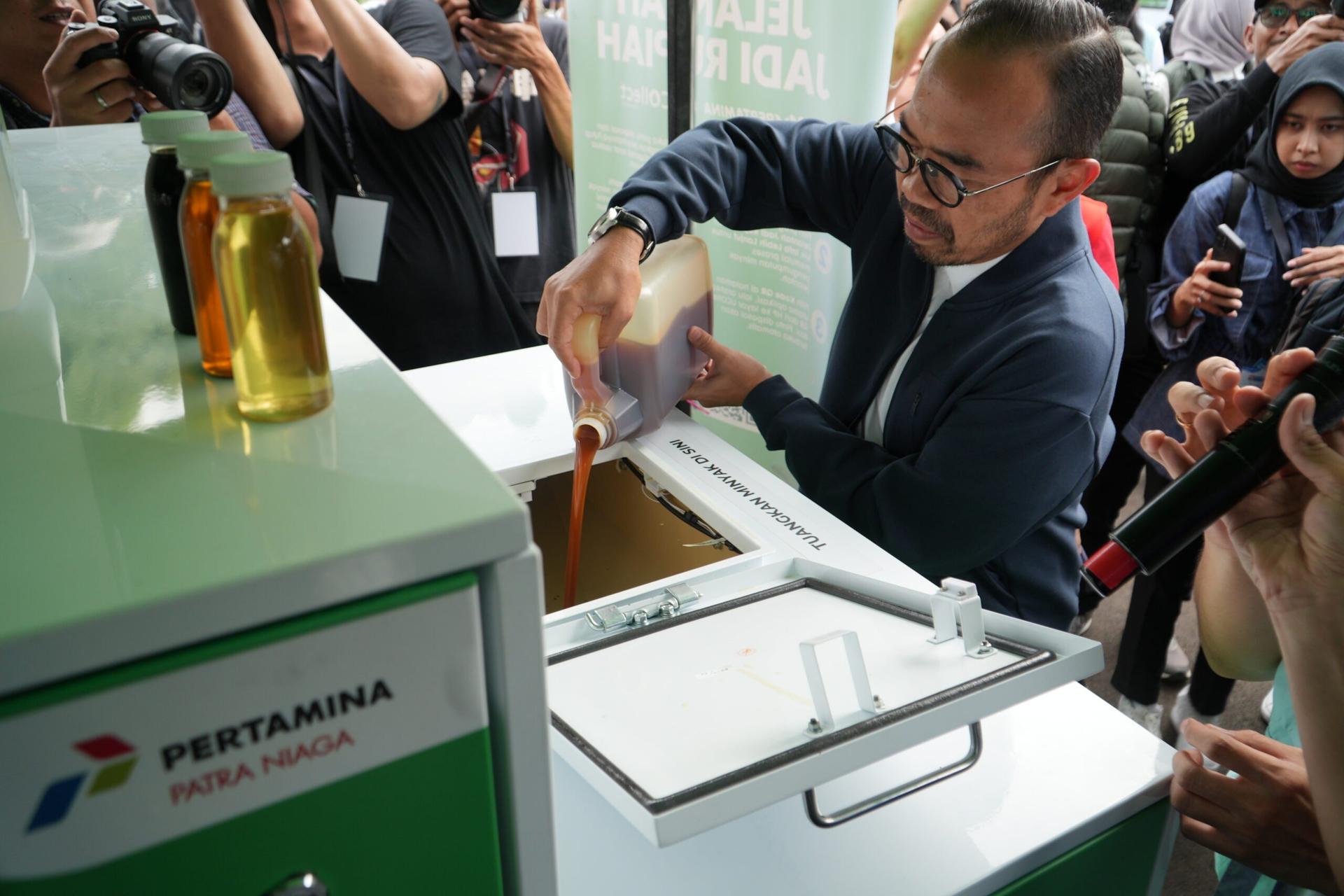 Tukar Minyak Jelantah Jadi Uang: Kerja Sama Pertamina & Noovoleum Terapkan ESG