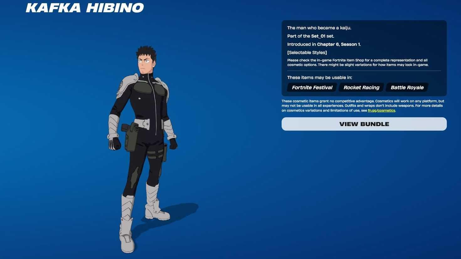 Fortnite Kaiju No. 8