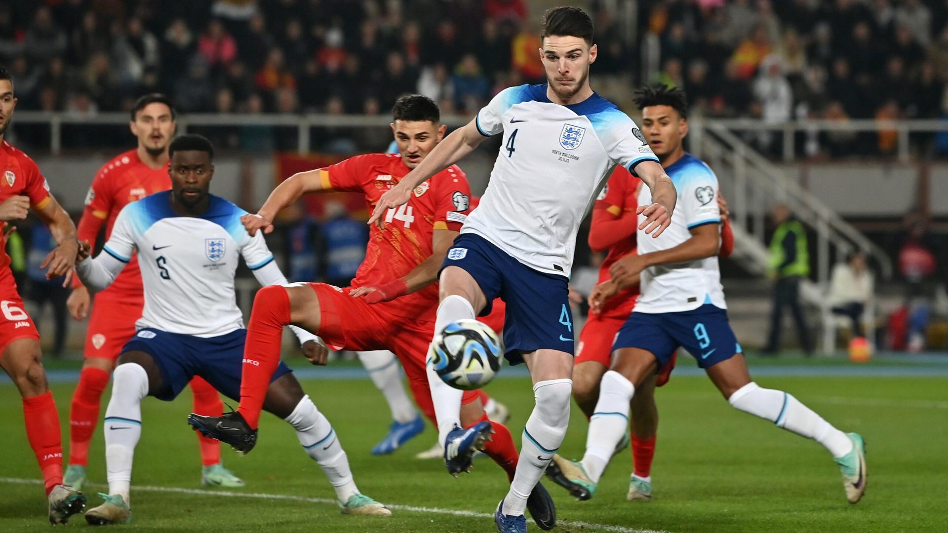 Makedonia Utara vs Inggris