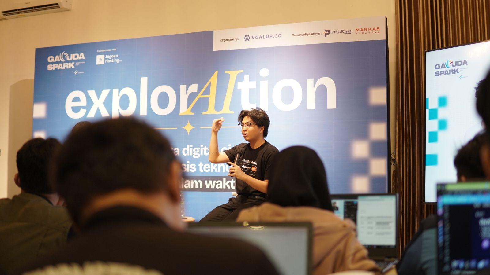ExplorAItion Garuda Spark Jadi Strategi Marketing Jagoan Hosting Bangun Brand di Kalangan Talenta Muda