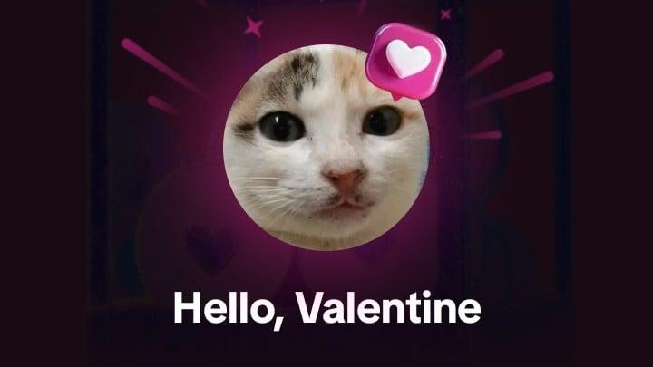 Bingkai Valentine TikTok