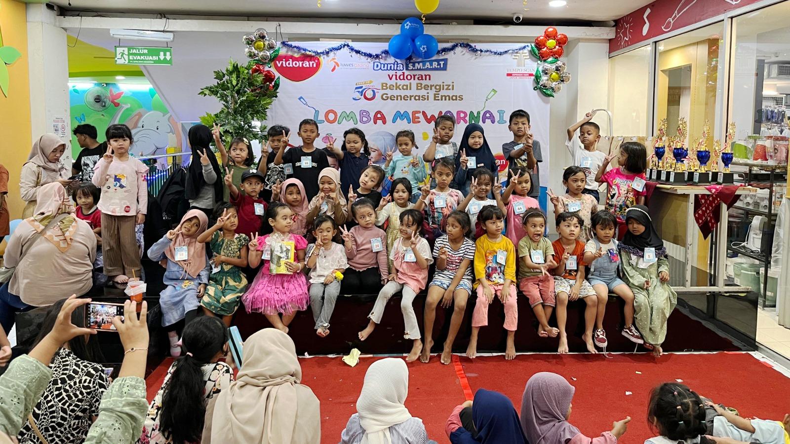 Vidoran Bangun Brand Lewat Program Nutrisi untuk Generasi Emas 2045