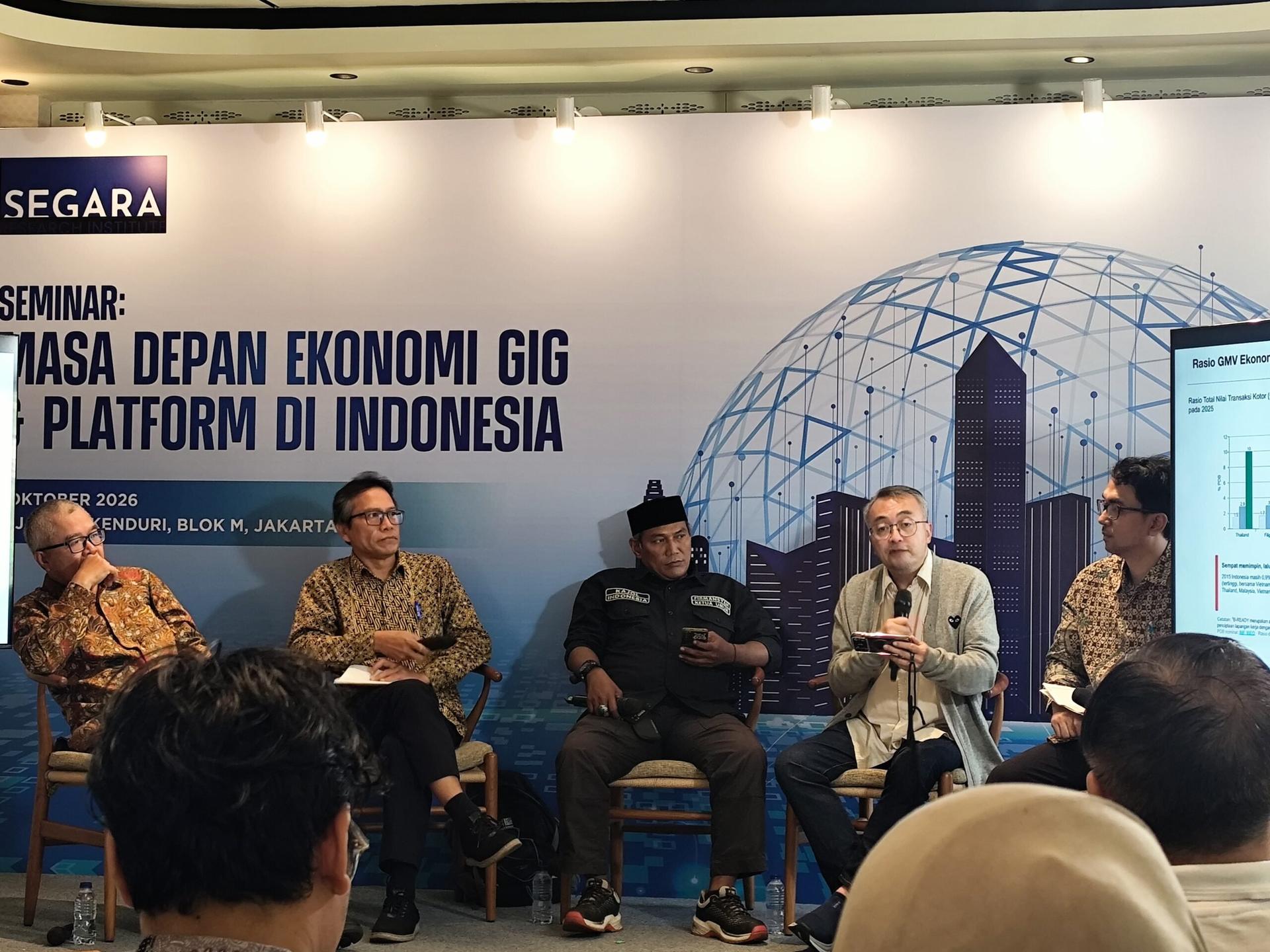 Pekerja Platform Dinilai Perlu Aturan Tersendiri di Luar RUU Pelindungan Ketenagakerjaan