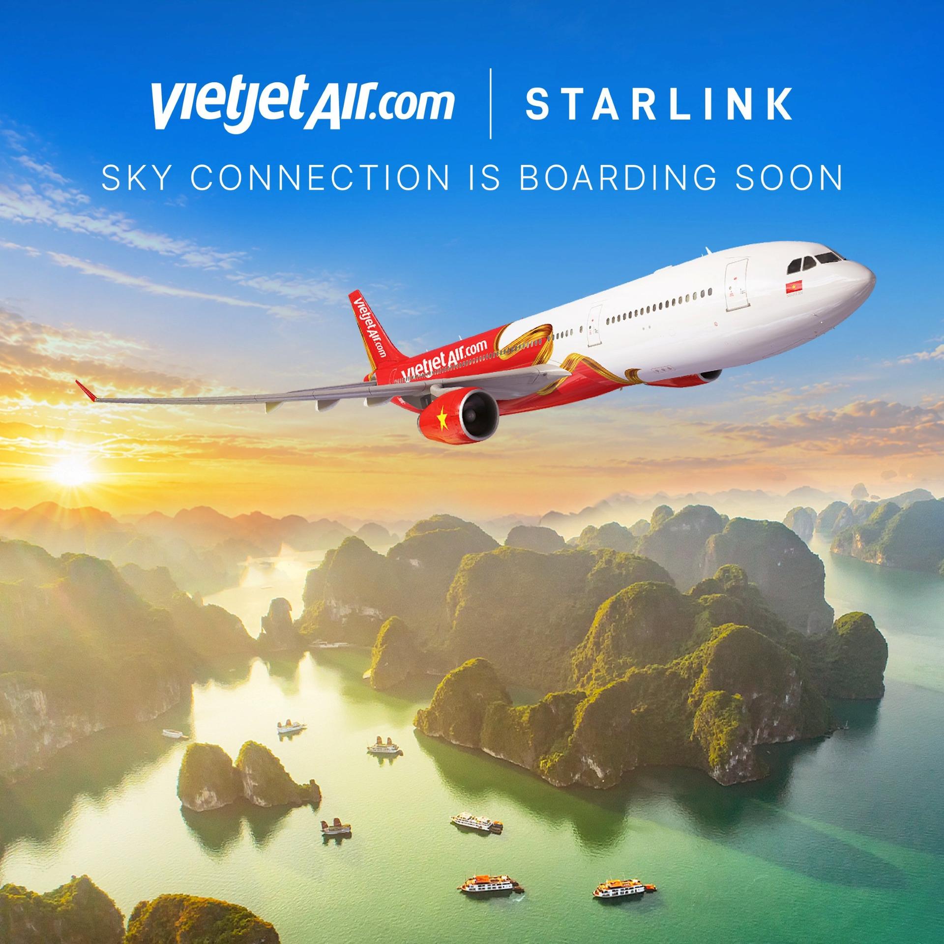 Vietjet Gandeng Starlink, Jadikan Wi-Fi Gratis sebagai Strategi Tingkatkan Pengalaman Penumpang
