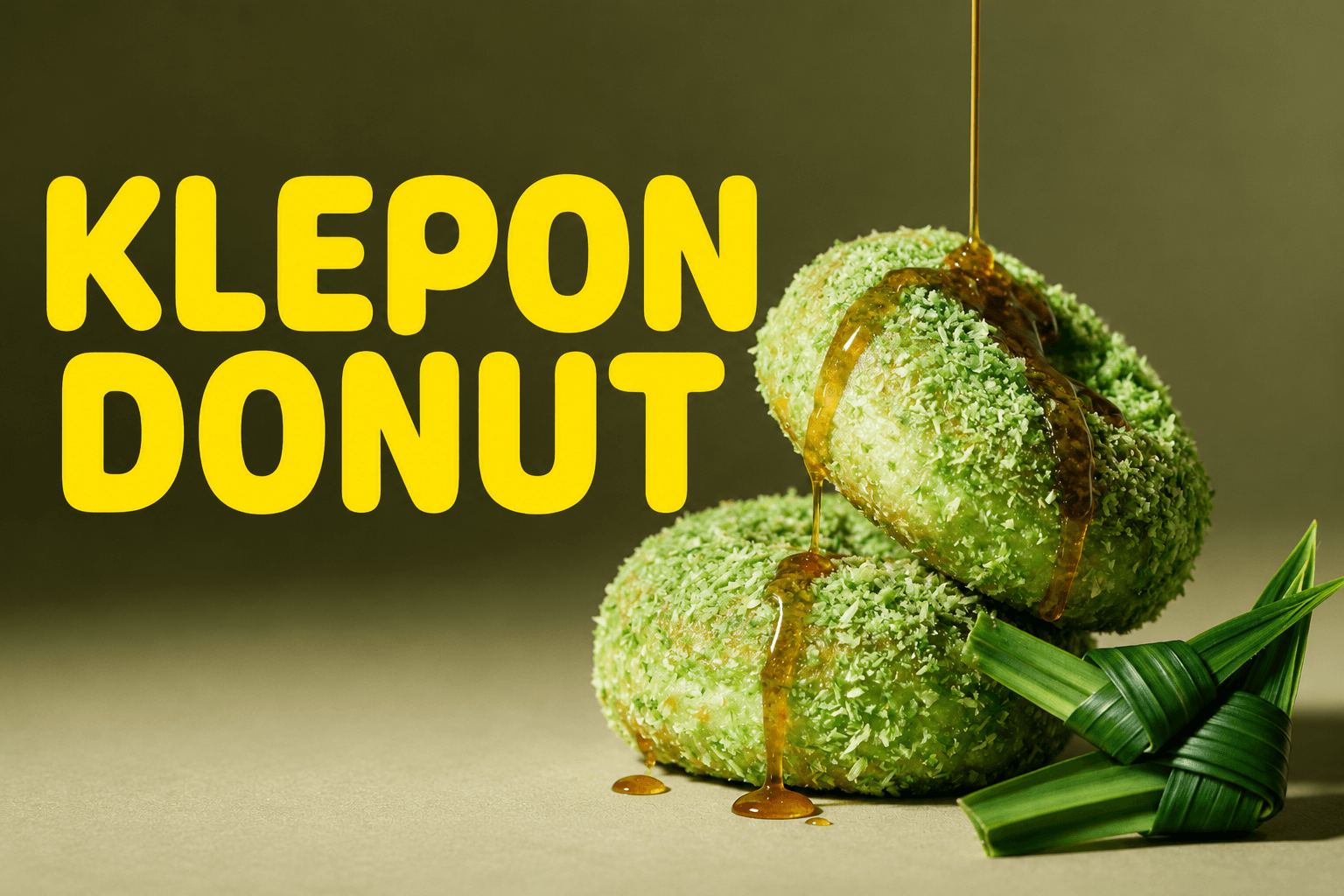 Klepon Donut