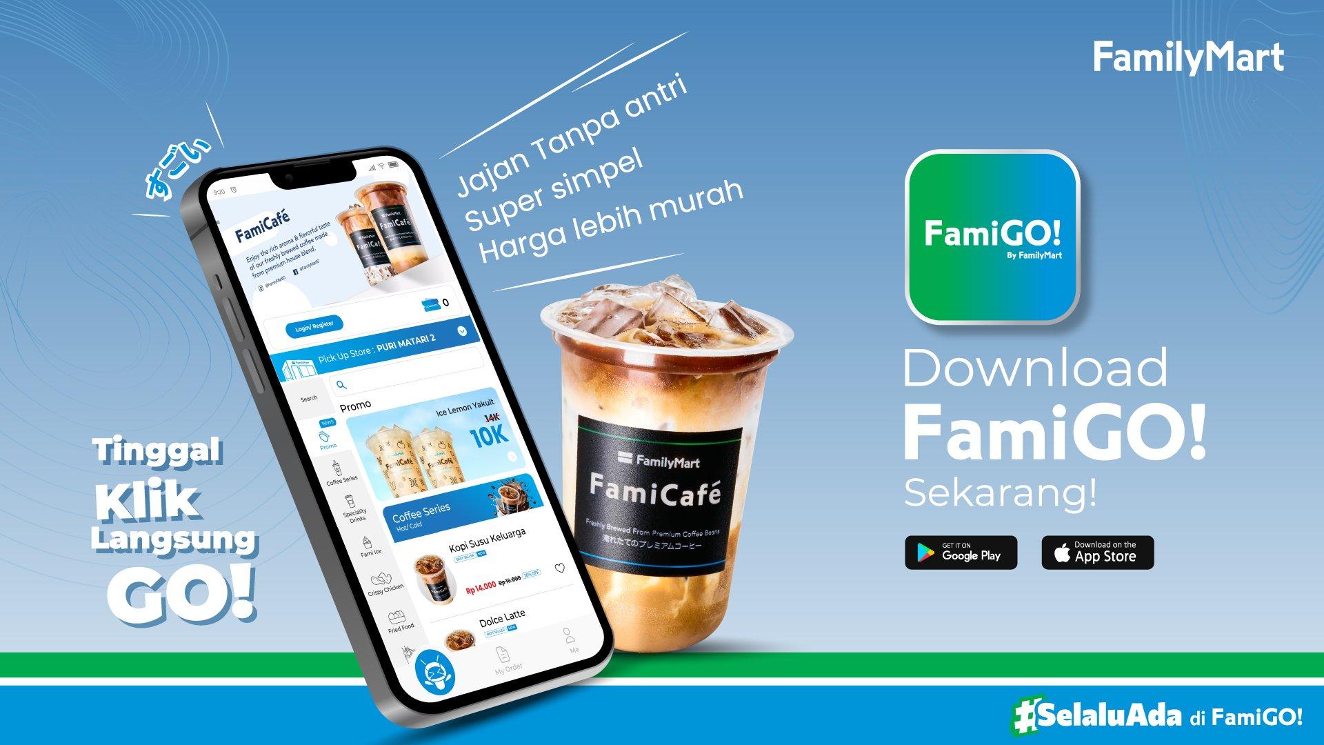 Mulai Phygital, FamilyMart Rilis Aplikasi FamiGO