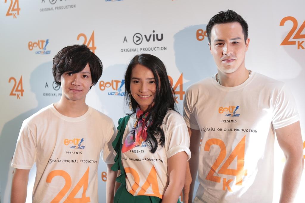 Jajaran pemain serial 24 Karat, Genki, Adila Fitri, Phillipe Koest