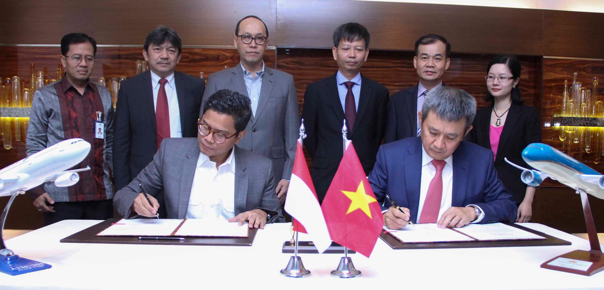 Kerjasama Vietnam Airlines & Garuda Indonesia