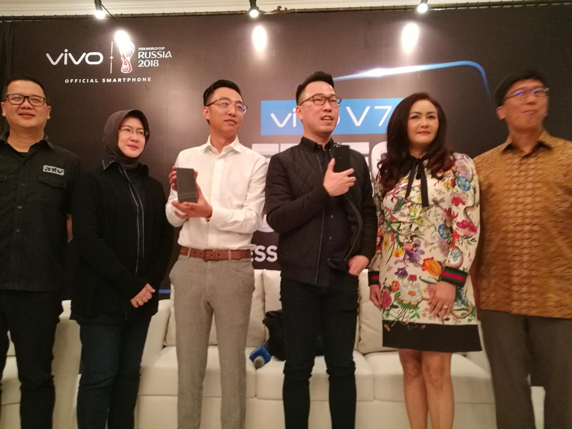 Konferensi Pers Grand Launching vivo V7+