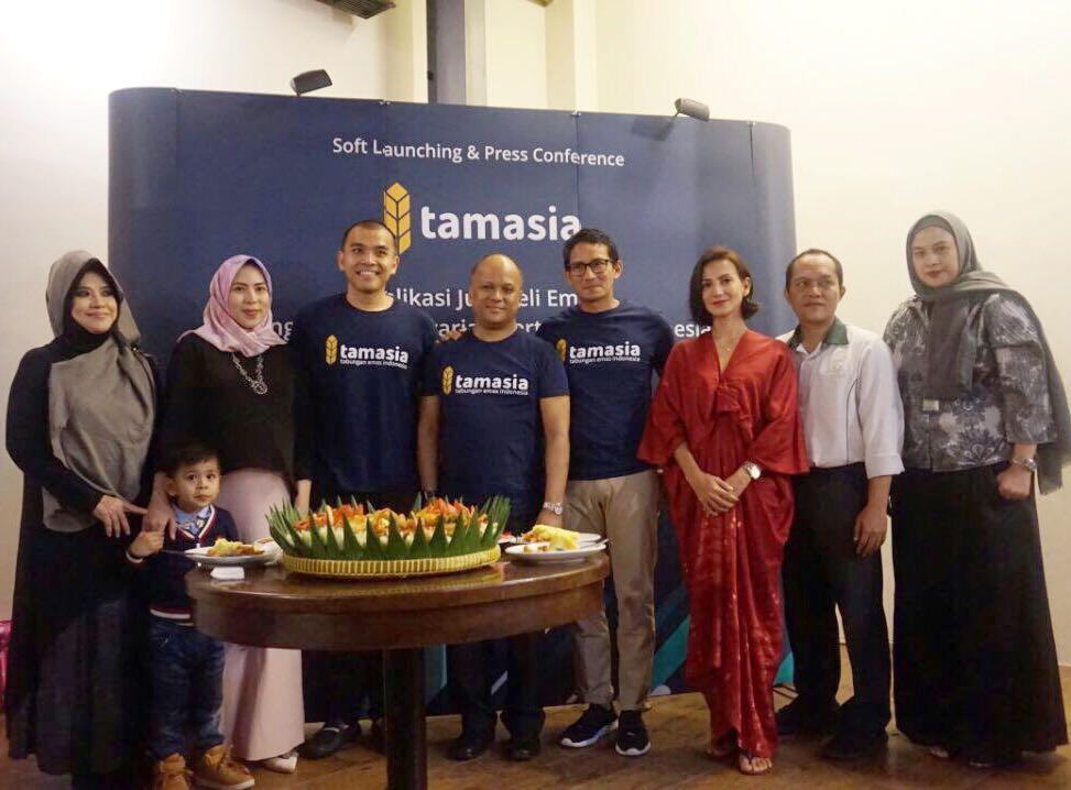 Tamasia, Aplikasi Digital Investasi Emas