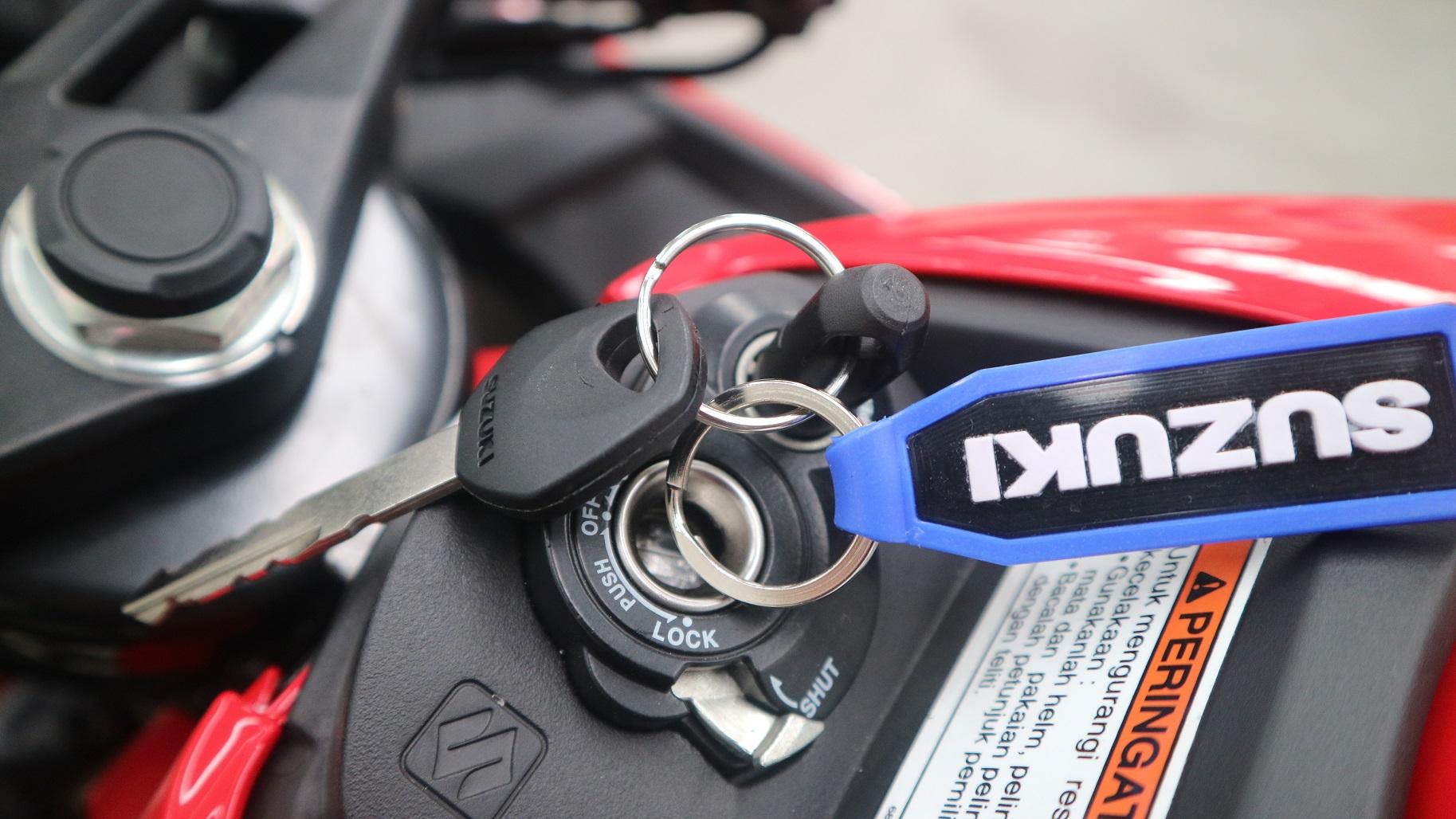 Suzuki GSX-R150 Shuttered Key System