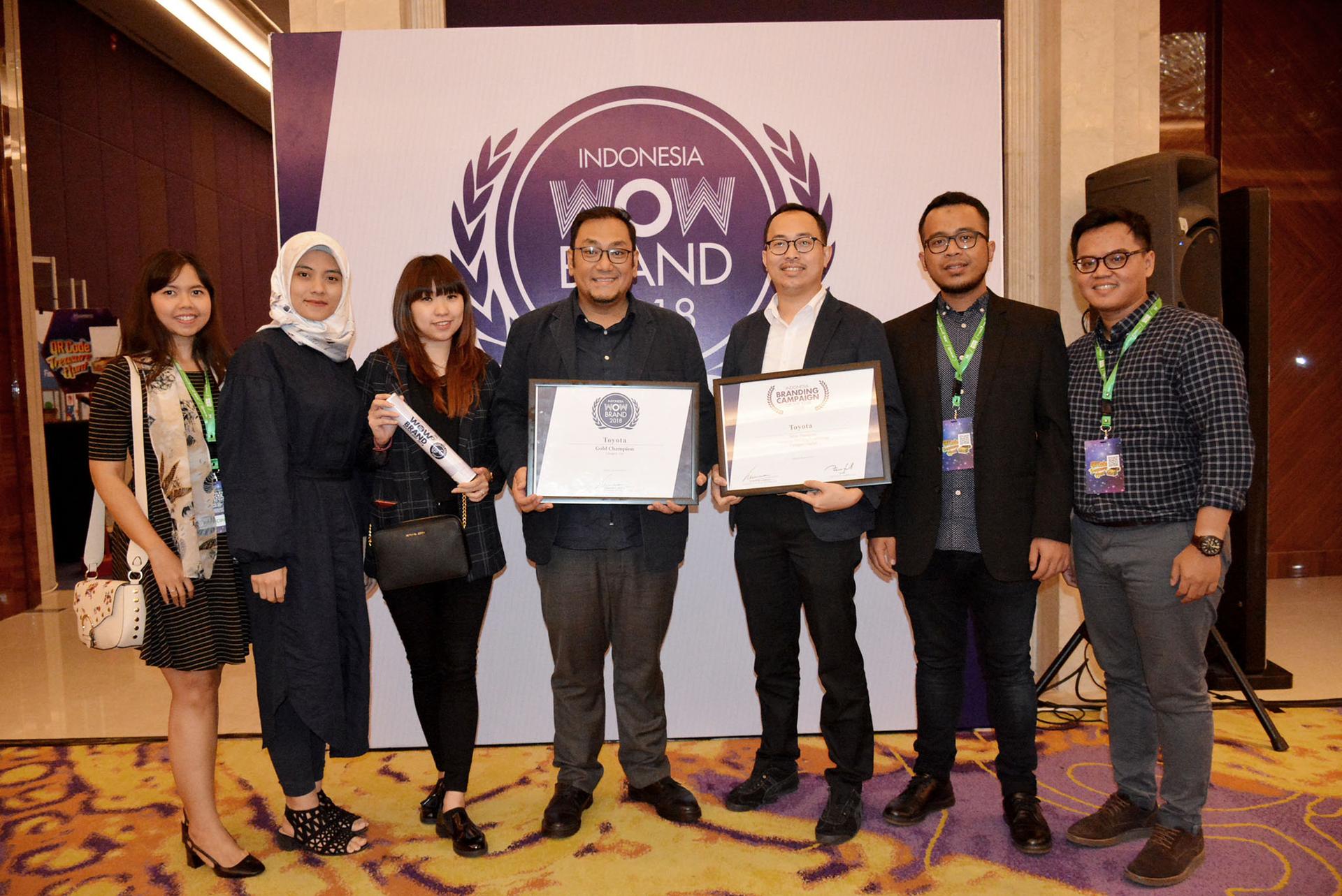 Toyota WOW Brand Award 2018