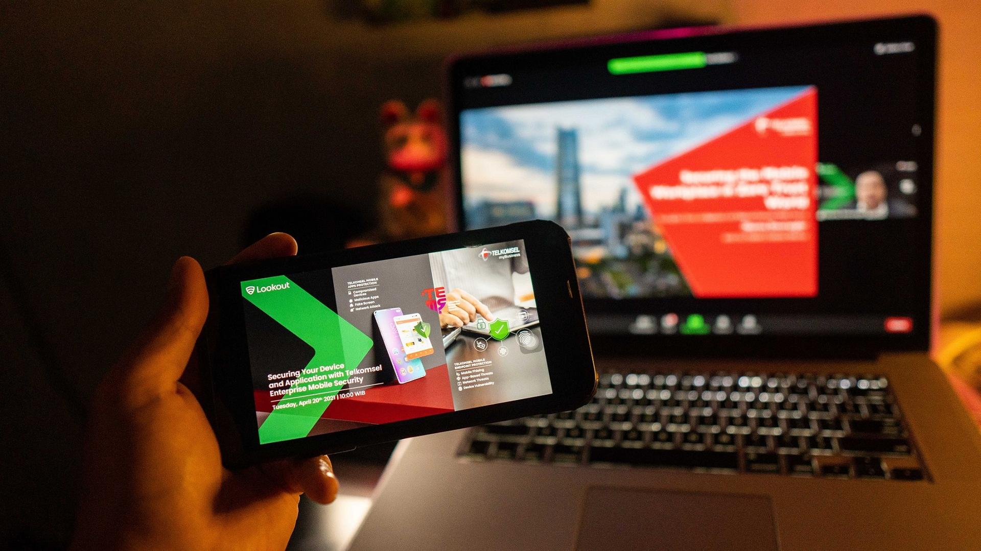 Kolaborasi Telkomsel dan Lookout