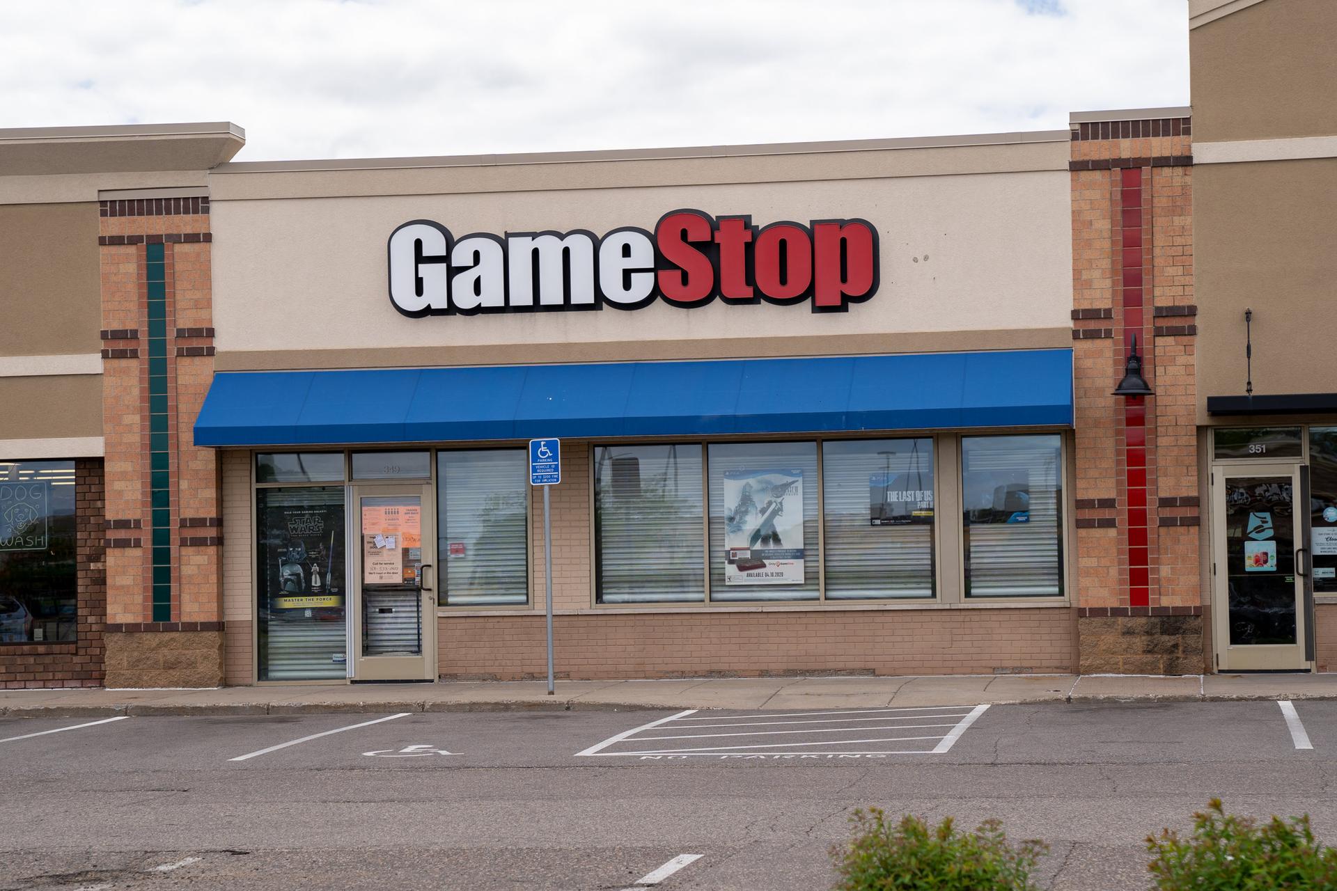Retail GameStop marketplace NFT