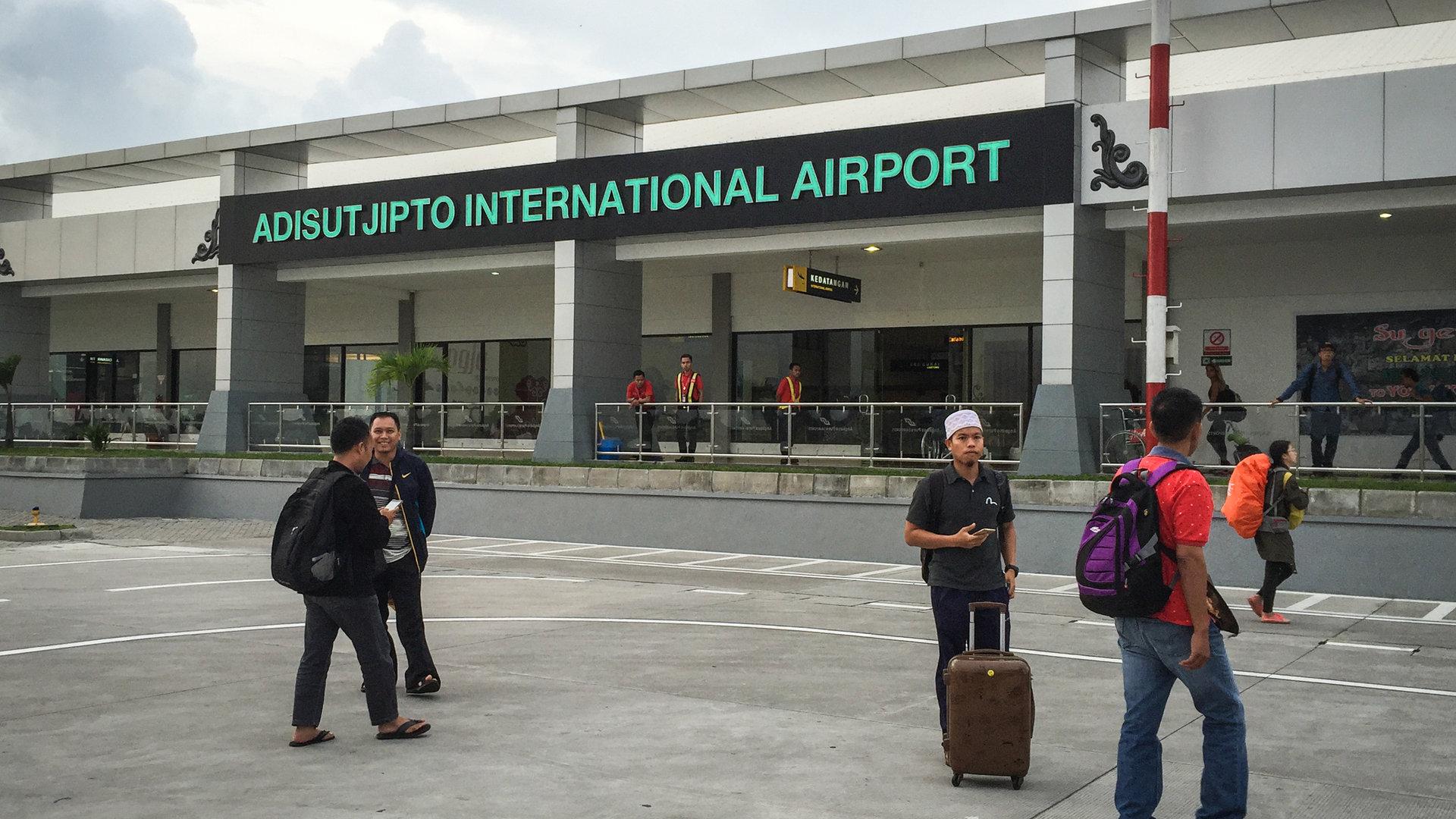 Ilustrasi terminal kedatangan Bandara Adisutjipto Yogyakarta