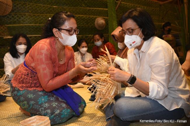 Menkeu dorong optimalisasi pemberdayaan pelaku UMKM (FOTO: Kemenkeu)
