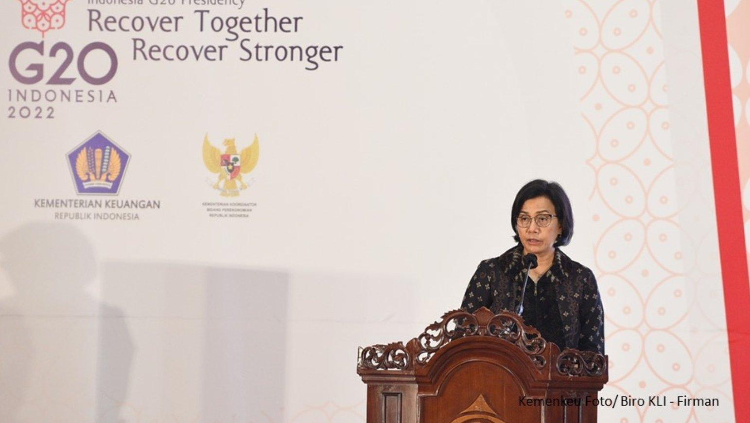 Menteri Keuangan Sri Mulyani