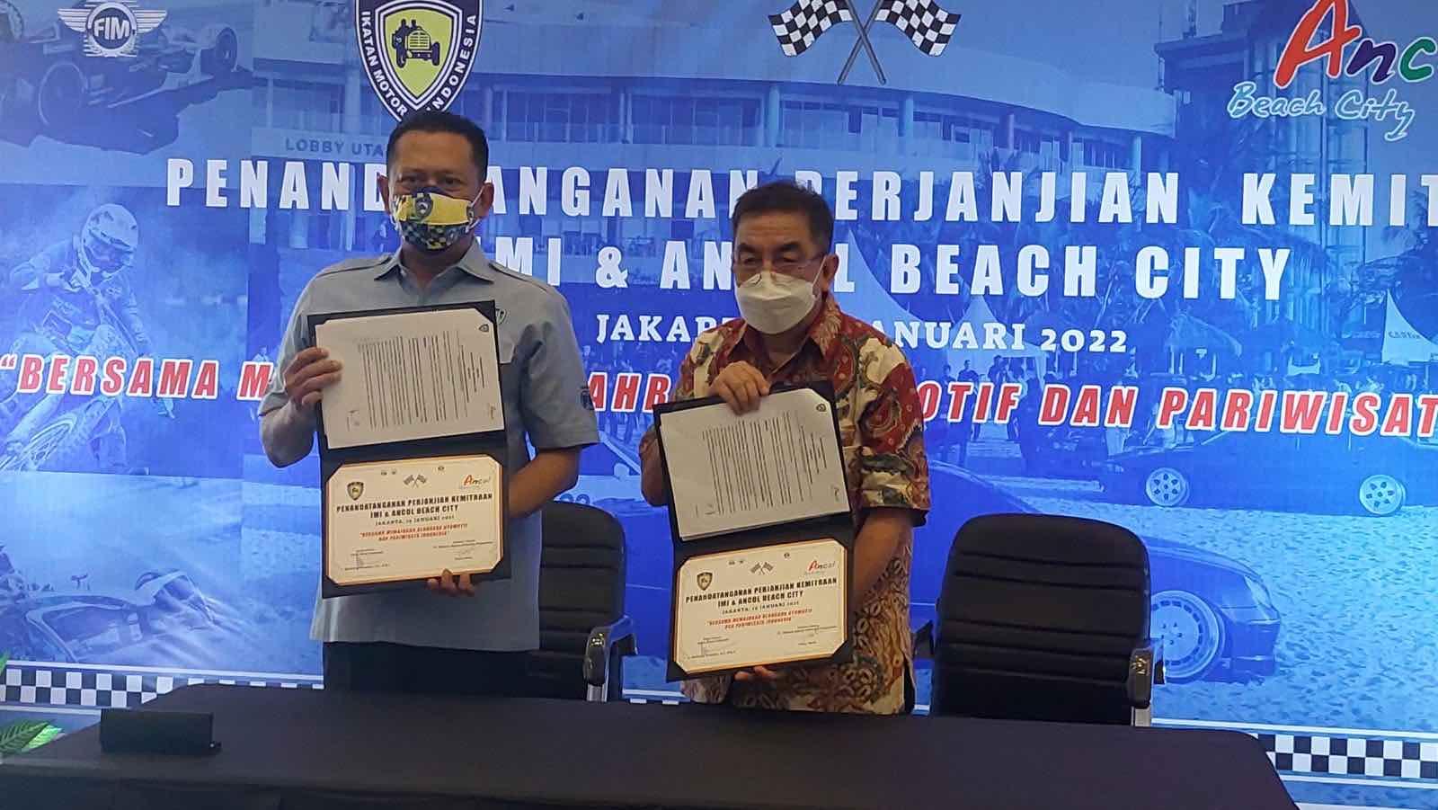 IMI jalin kemitraan dengan Ancol Mall pariwisata olahraga otomotif
