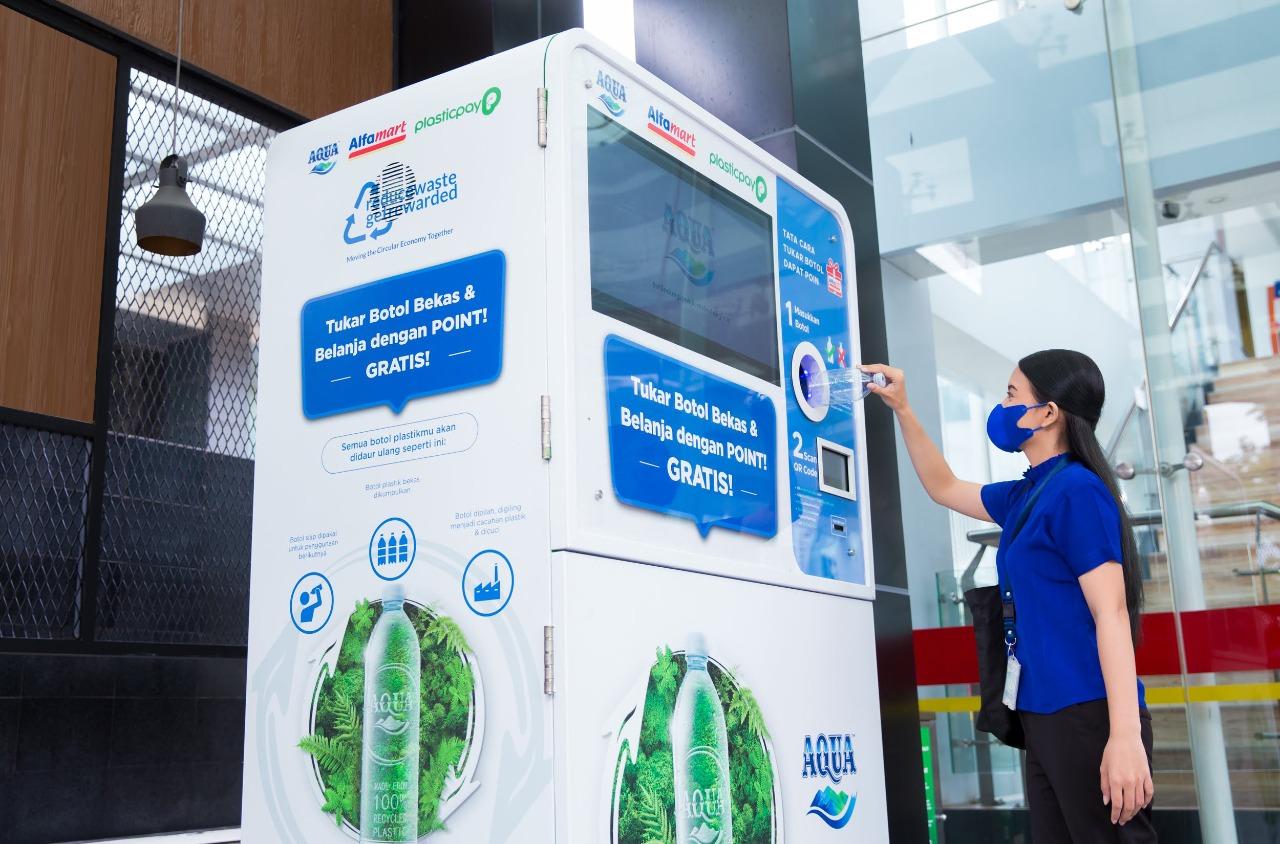 Reverse Vending Machine Danone-AQUA