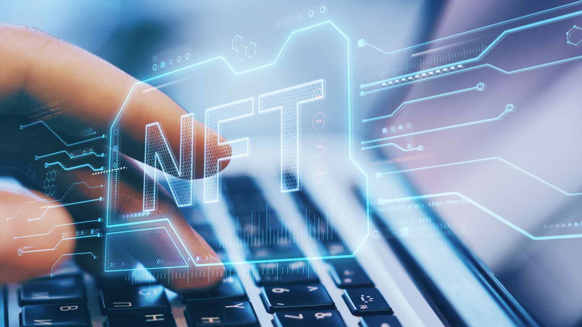 Ilustrasi NFT non fungible token