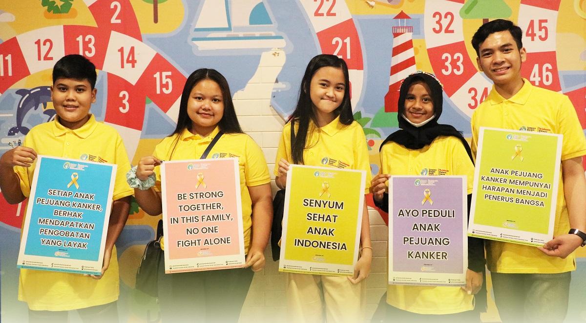 Kampanye AnakKankerBisaSembuh untuk anak penderita kanker