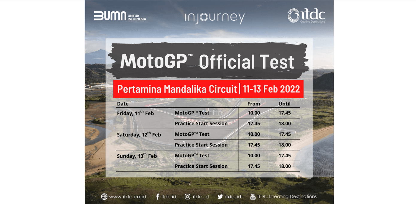 Mandalika MotoGP Official Test