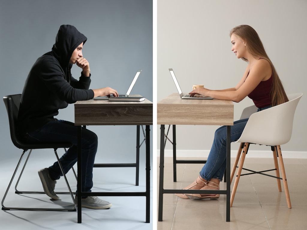 Ilustrasi catfishing